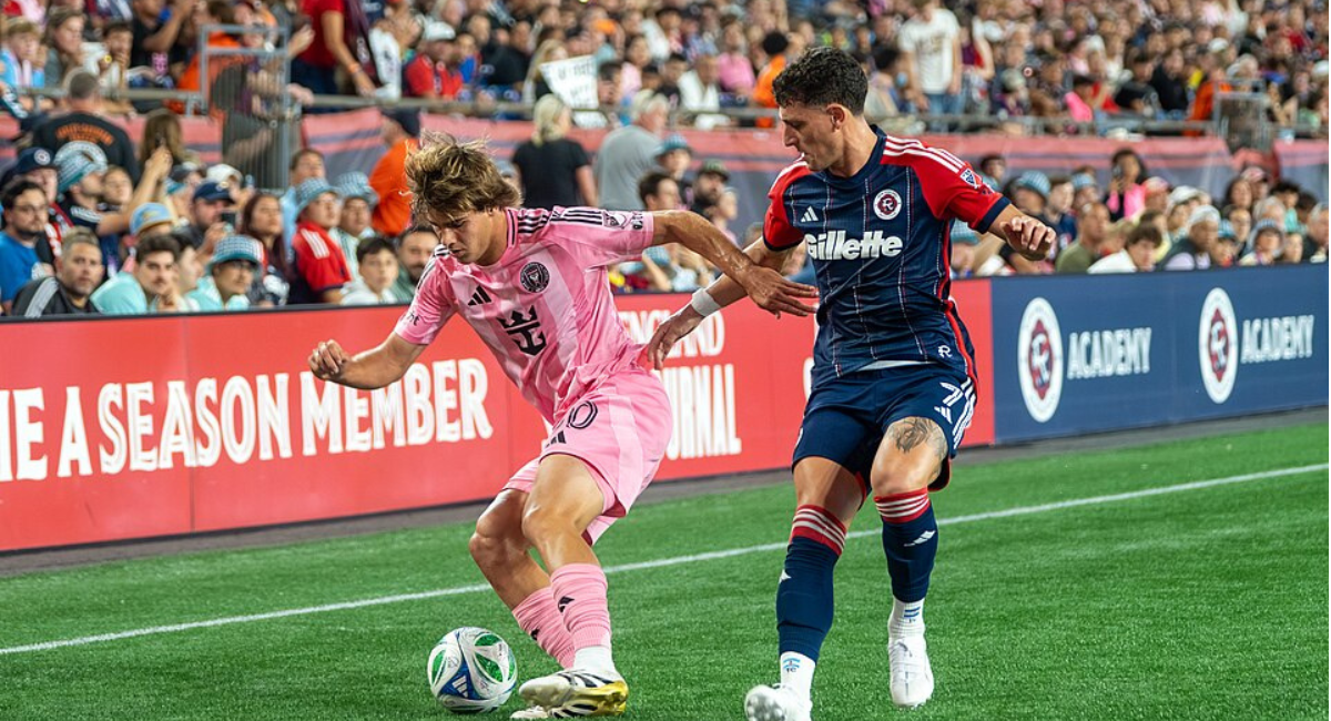 Benjamin Cremaschi playing professional soccer for Inter Miami and Parma in 2026